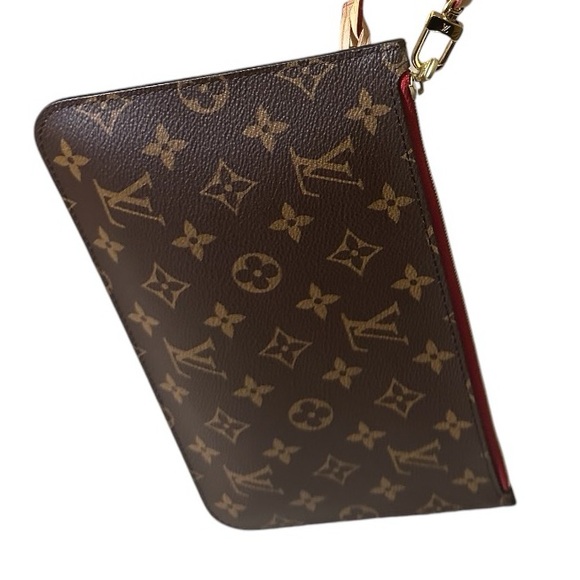 Like New*Authentic**Louis Vuitton neverfull MM Pochette - Picture 10 of 16